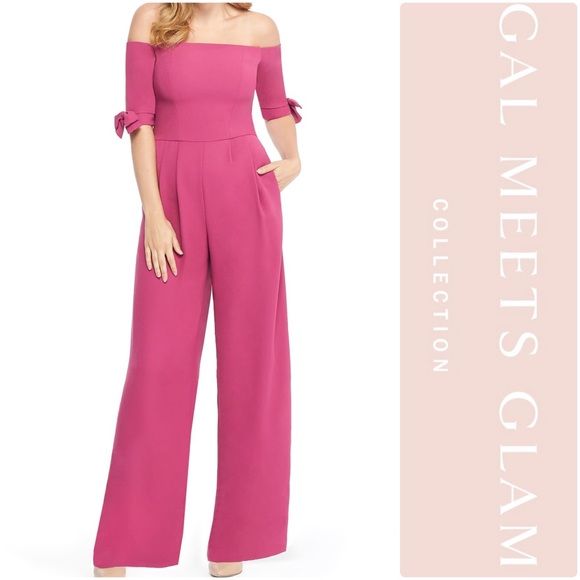 Gal Meets Glam Meredith Crepe Jumpsuit - Picture 6 of 8
